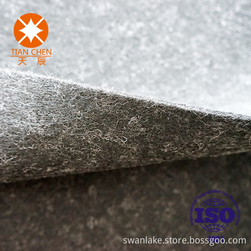needle punched nonwoven for cloth and bag